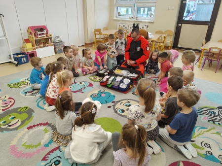 Pierwsza Pomoc - lekcja edukacyjna