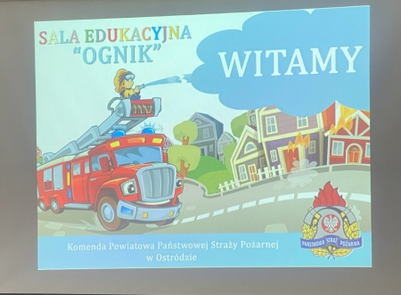 Wycieczka do sali edukacyjnej Ognik - Mali Odkrywcy 